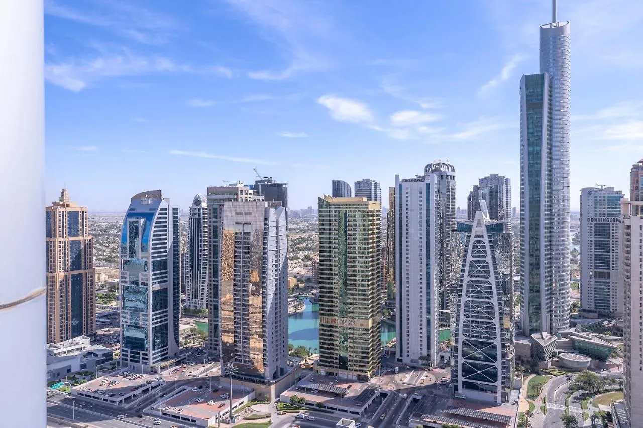 Heaven Crest Vacation Homes Dubai Marina - 4 Bedroom Suite With Marina View Near Jbr Beach, Free Parking, Wi-Fi, Gym And Pool 0*,