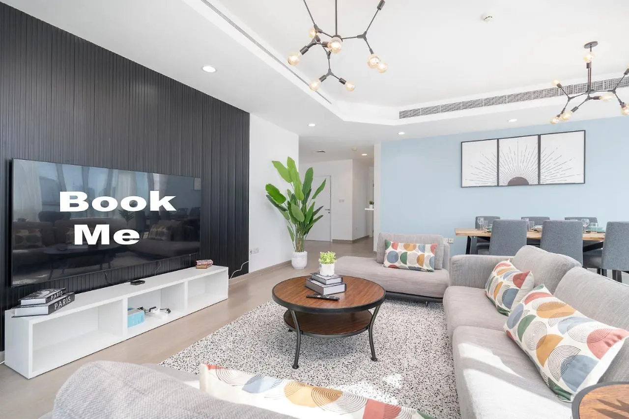 Heaven Crest Vacation Homes Dubai Marina - 4 Bedroom Suite With Marina View Near Jbr Beach, Free Parking, Wi-Fi, Gym And Pool 0*,