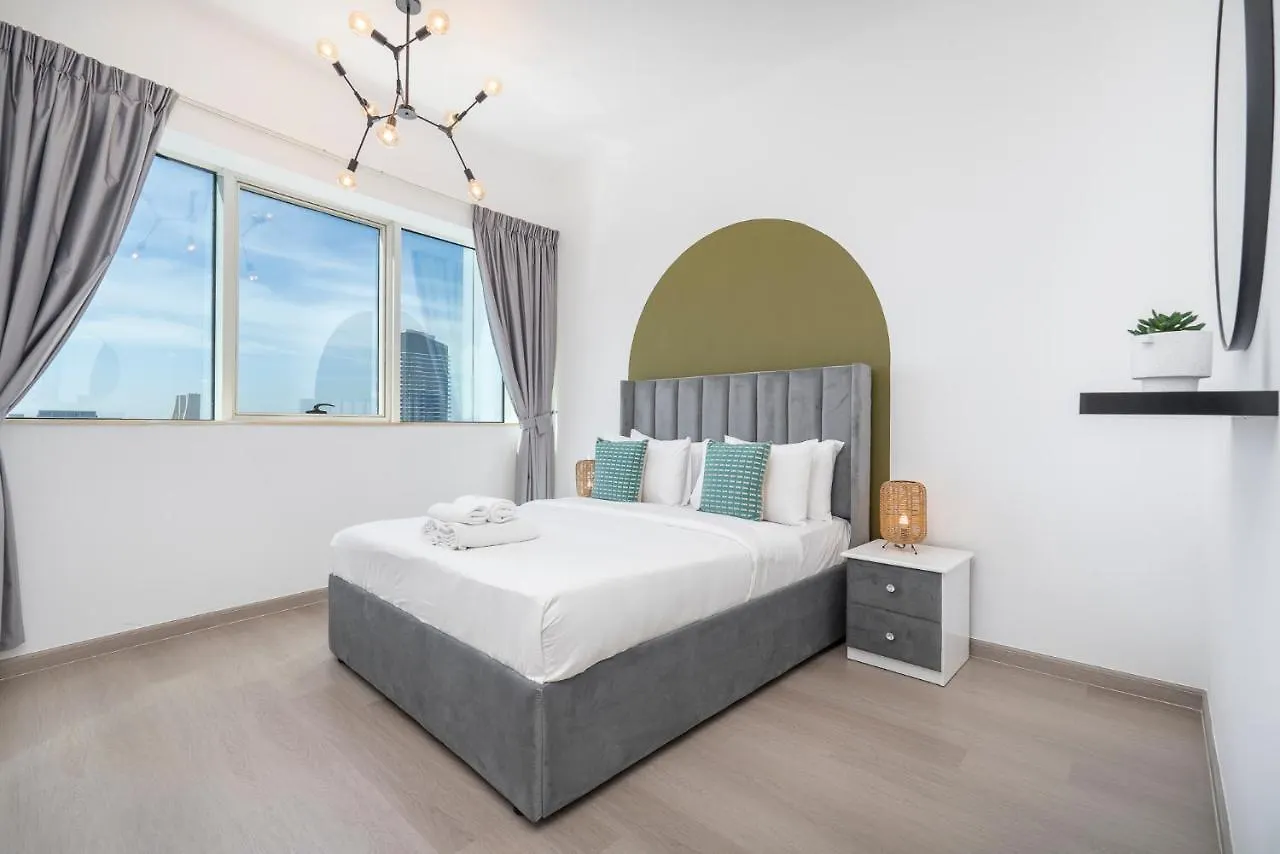 Apartmán Heaven Crest Vacation Homes Dubai Marina - 4 Bedroom Suite With Marina View Near Jbr Beach, Free Parking, Wi-Fi, Gym And Pool Spojené arabské emiráty