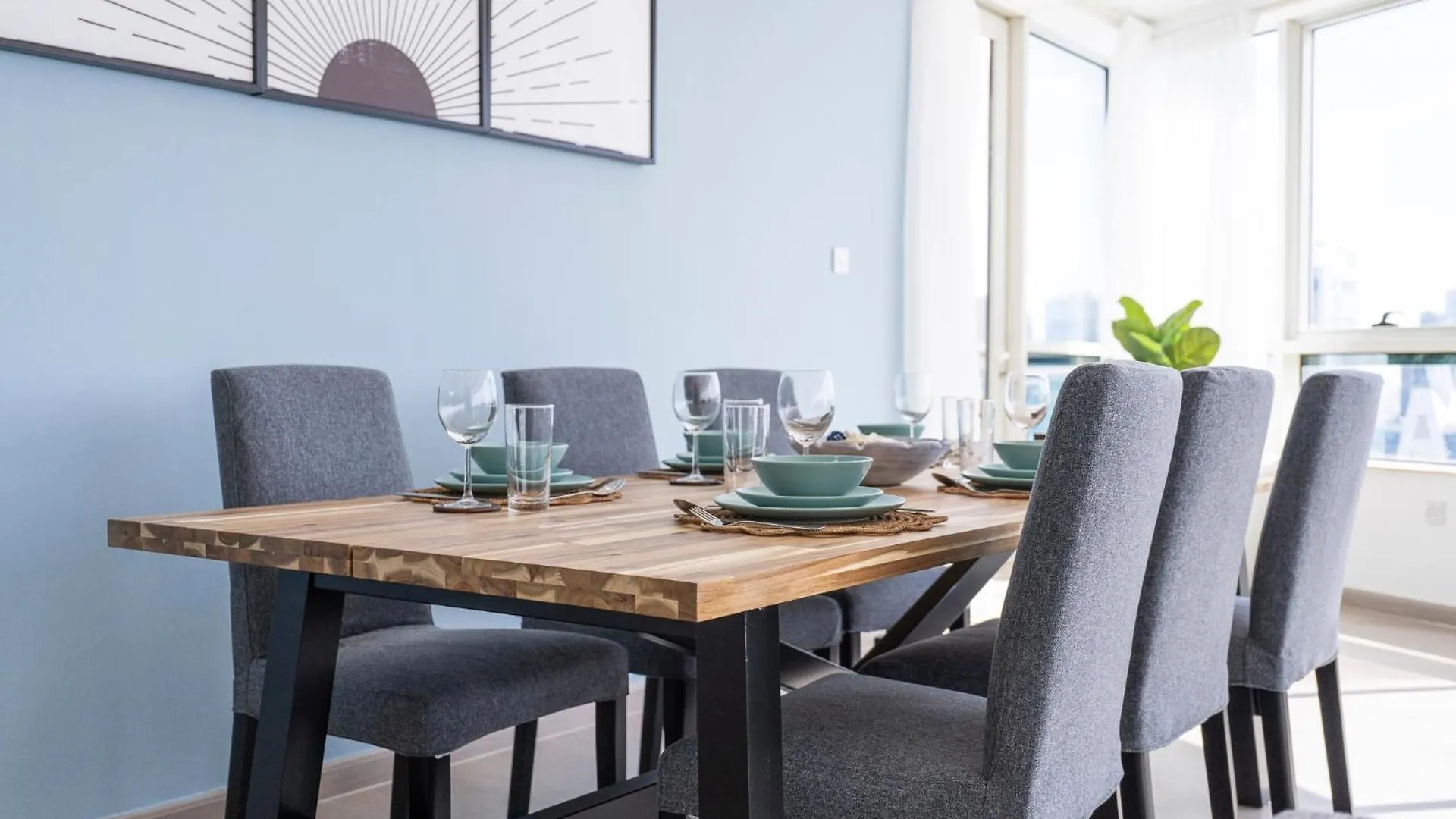Apartmán Heaven Crest Vacation Homes Dubai Marina - 4 Bedroom Suite With Marina View Near Jbr Beach, Free Parking, Wi-Fi, Gym And Pool
