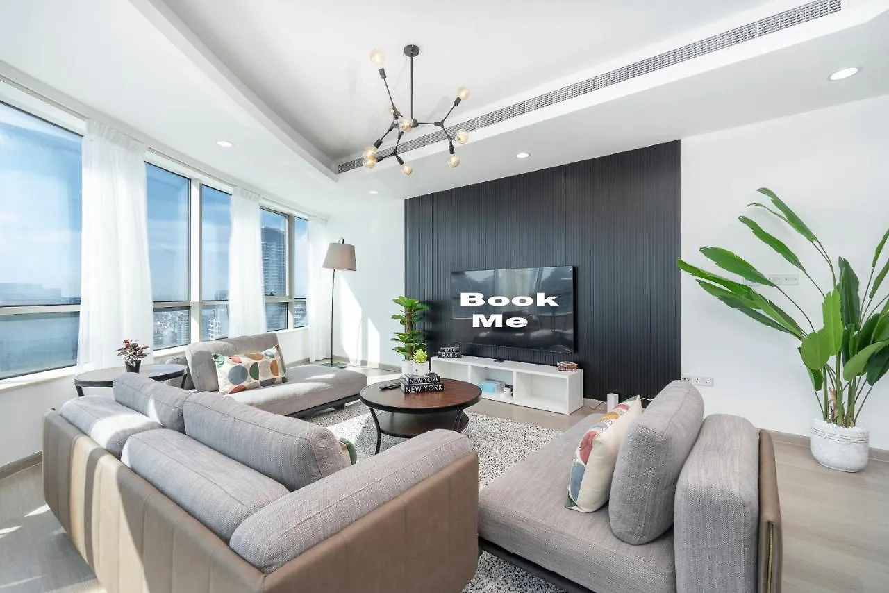 Heaven Crest Vacation Homes Dubai Marina - 4 Bedroom Suite With Marina View Near Jbr Beach, Free Parking, Wi-Fi, Gym And Pool